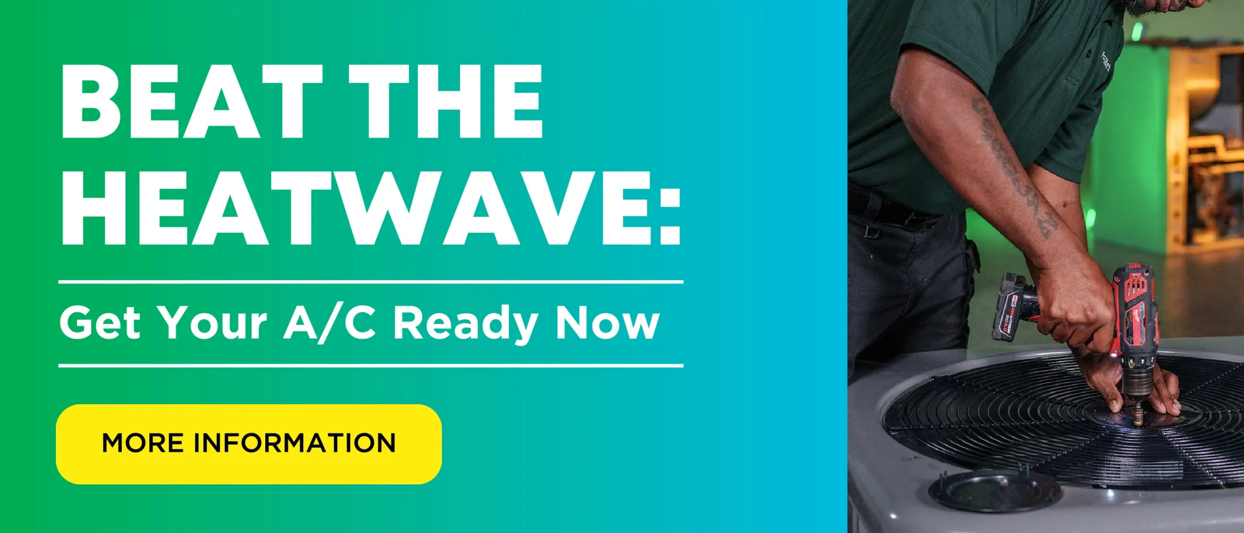 beat the heatwave with an AC tune-up 