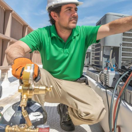 ac contractor pompano condo install